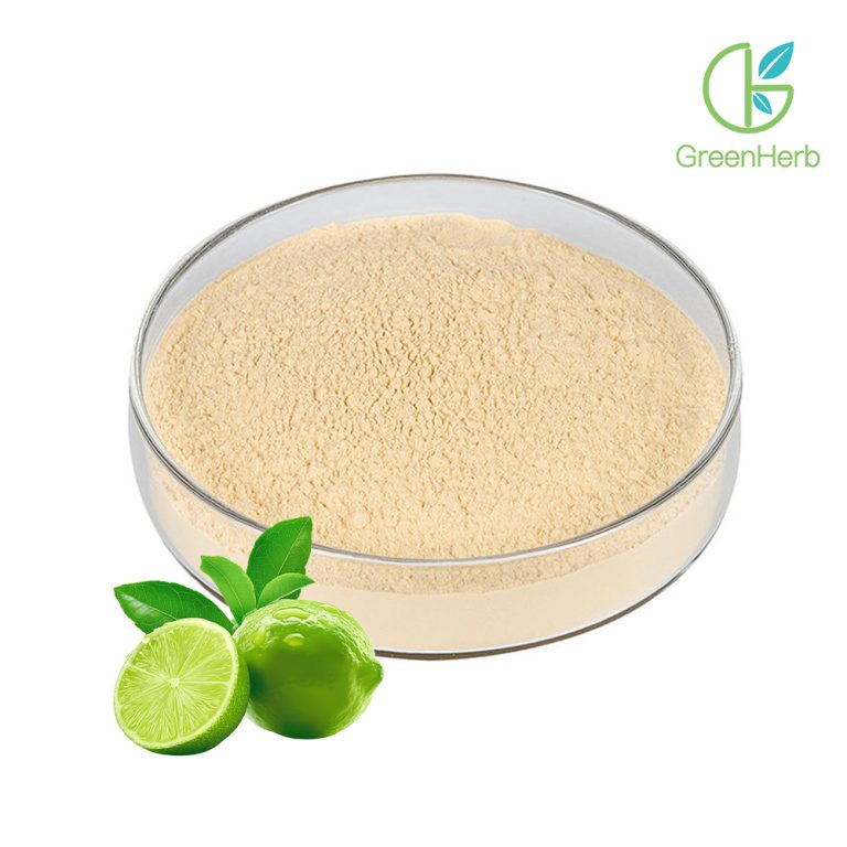 Primo piano della materia prima “Estratto di Citrus aurantium – Esperidina”
